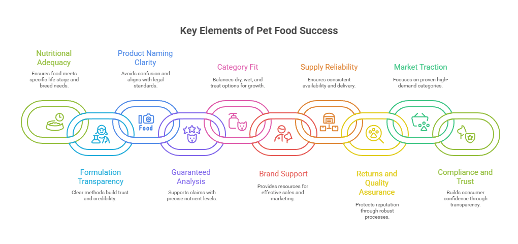 Guide to Wholesale Pet Food in the UAE: How Pet Shops Can Choose the Best 1 Key elements of pet food success